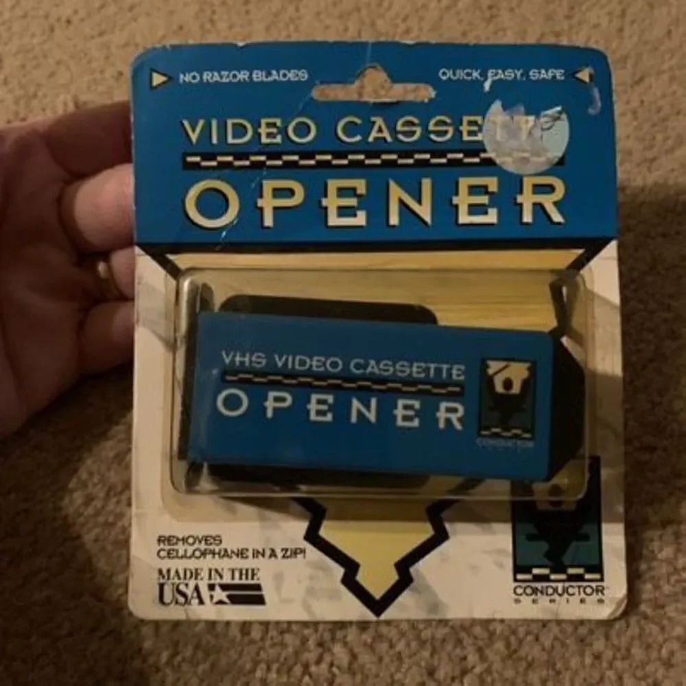 VHS Video Cassette Opener *New*